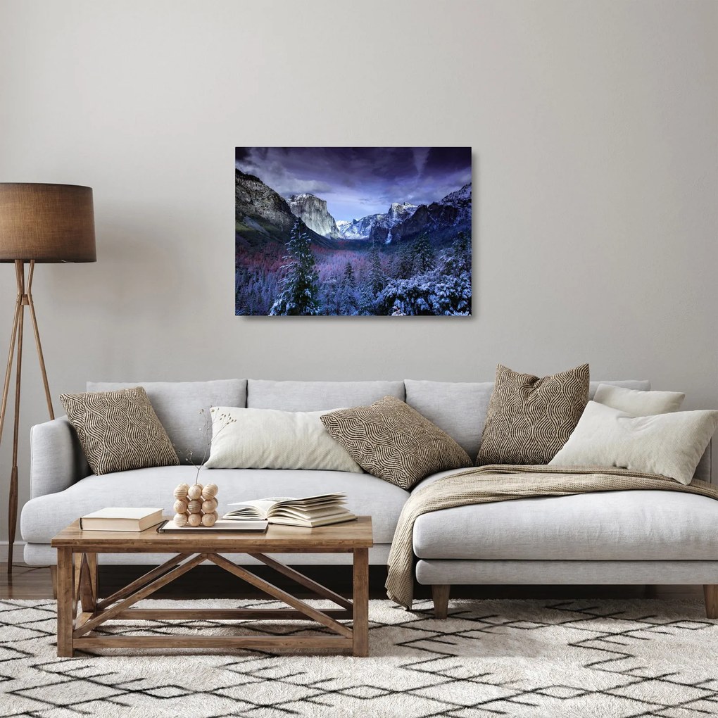 Kép - Yosemite, USA (üvegen) (70x50 cm)