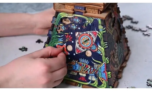 iDventure - Fa puzzle Nap piramis