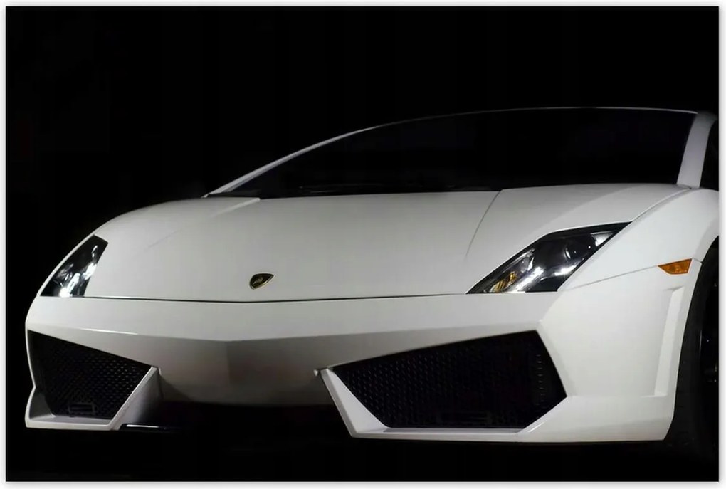 Poszterek 120x80 Fehér sportautó