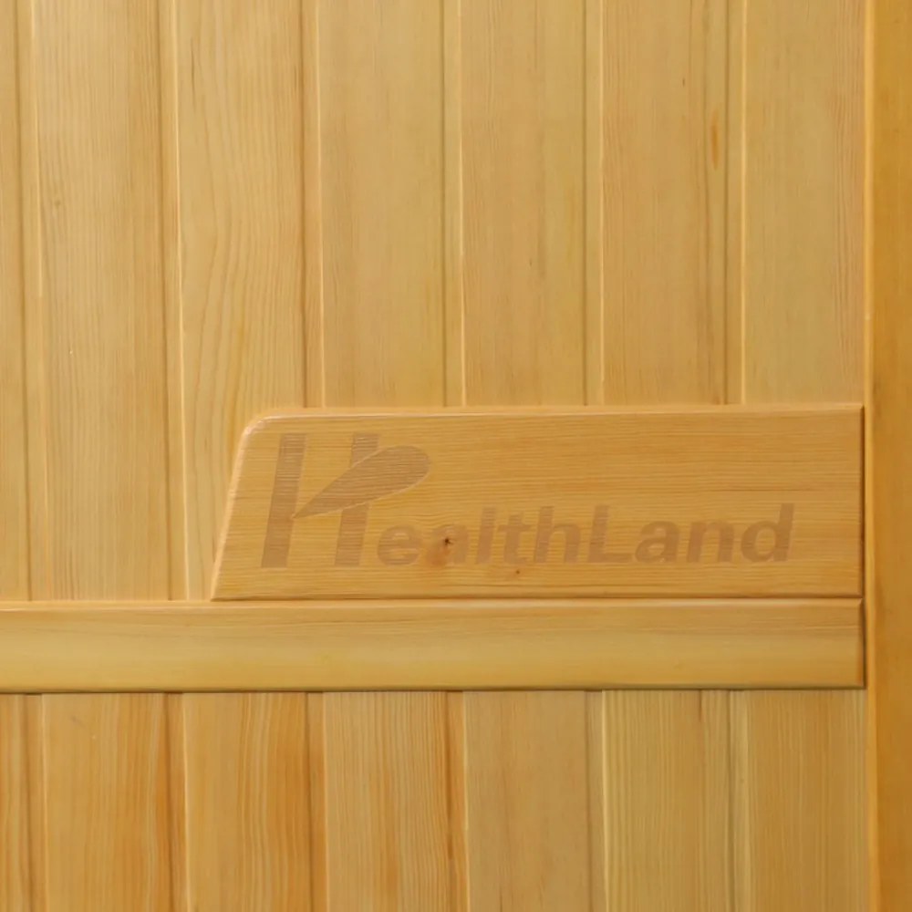 Sauna DeLuxe 3300 Carbon - BT, barna