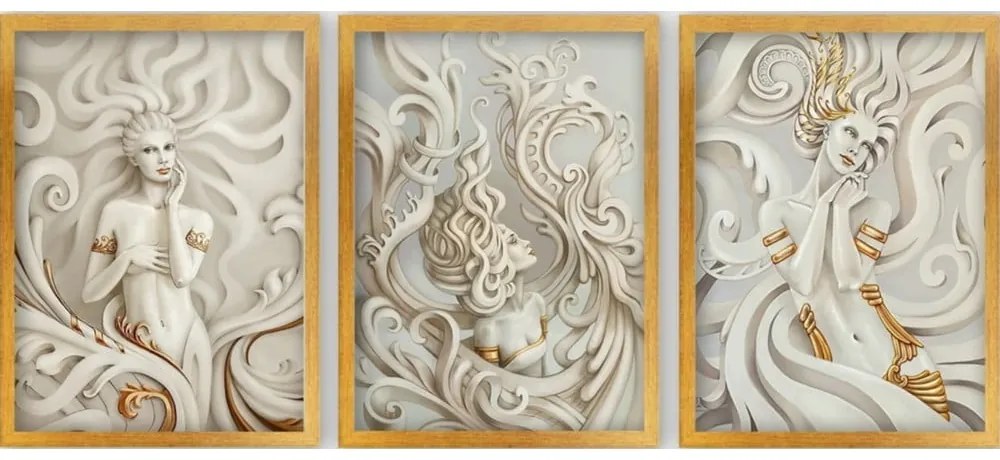 Kép szett 3 db-os 35x45 cm – Wallity