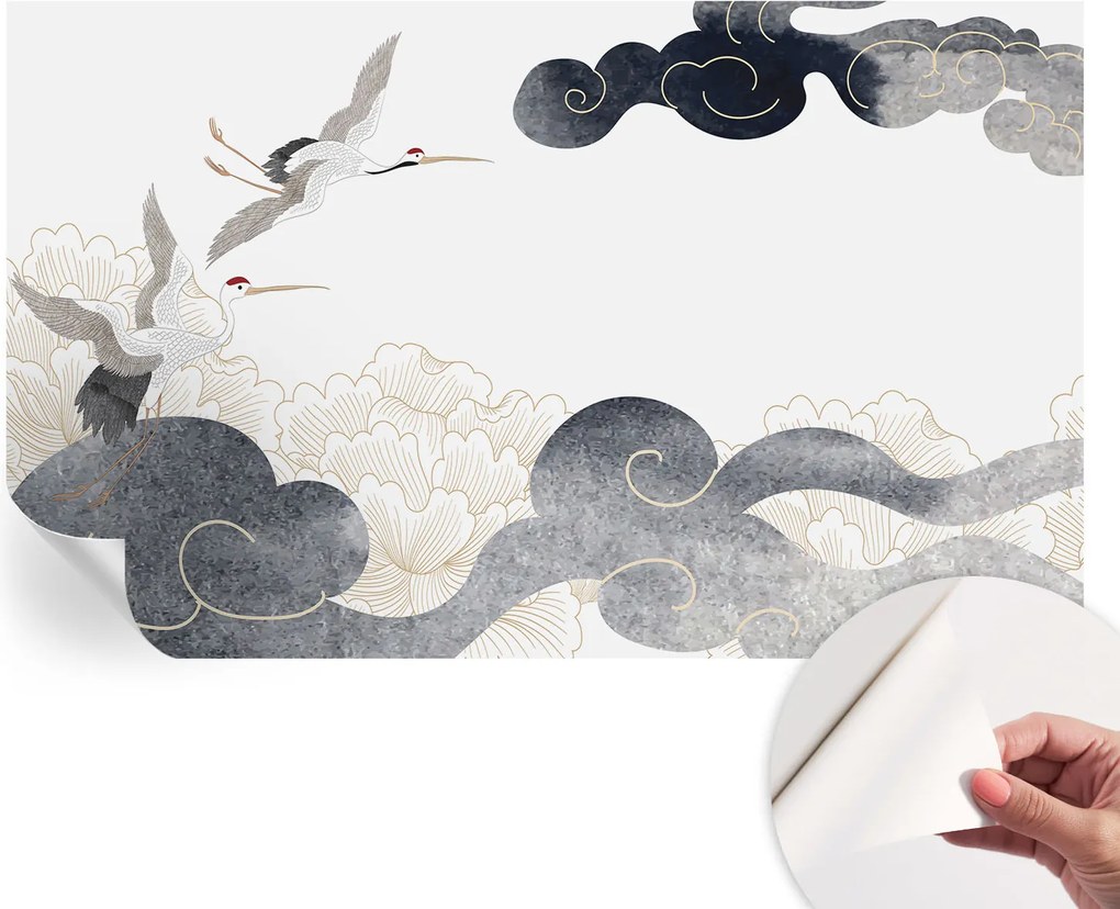 Modern öntapadós fotótapéta falra Darvak repülés közben 416x254 cm