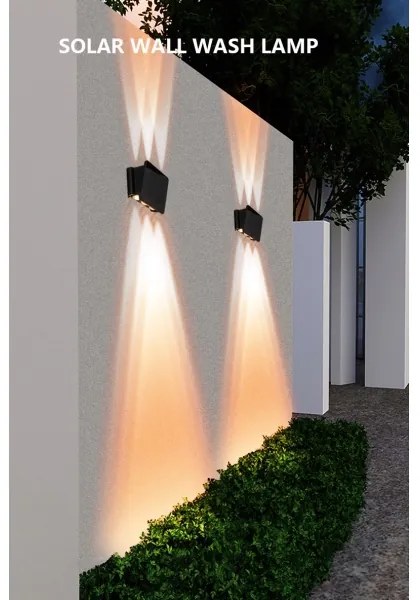 Immax 08491L - LED napelemes fali lámpa szenzorral LED/2W/5V IP54