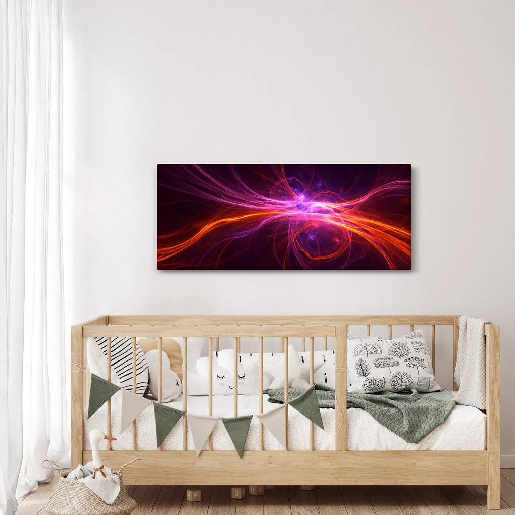 Modern absztrakció képe (120x50 cm)