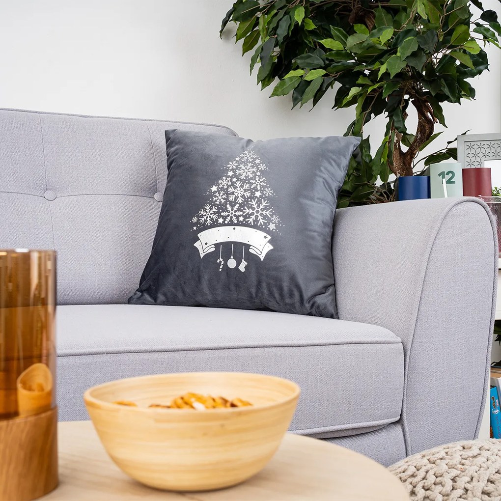 4Home Christmas Cheer párnahuzat, 45 x 45 cm