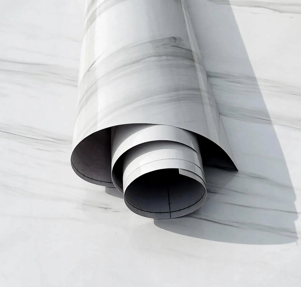 Öntapadós Tapéta Márvány Fényes Falra Furnérral Bútorra 60cm x 10m