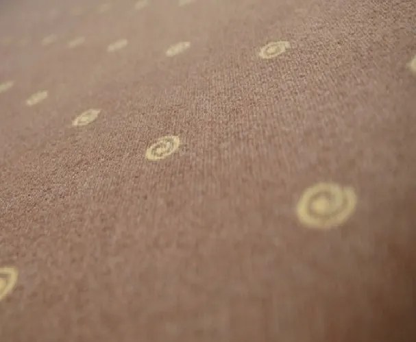 Szőnyeg 117x150 cm Chic barna Pöttyös Irodai