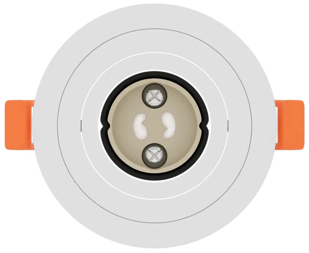 Recessed Spotlights 6 db Kerek GU10 Fehér Ø91 mm