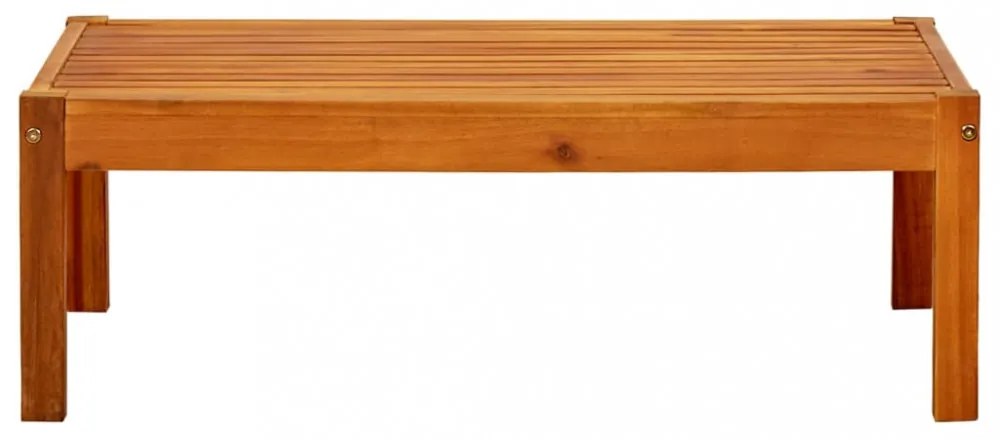 tömör akácfa kerti asztal 85 x 57 x 29 cm