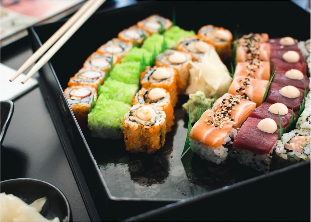 Kép - Sushi (üvegen) (70x50 cm)