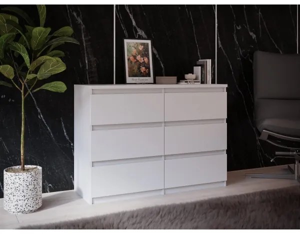 MAO fehér fiókos komód