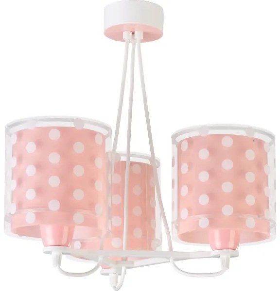 Dalber 41007S - Gyrerek csillár DOTS 3xE27/60W/230V