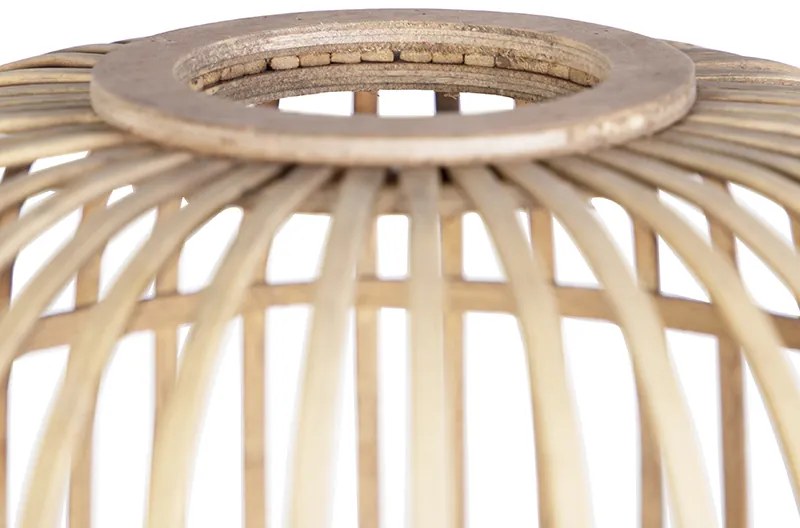 Rusztikus állólámpa rattanból - Manila