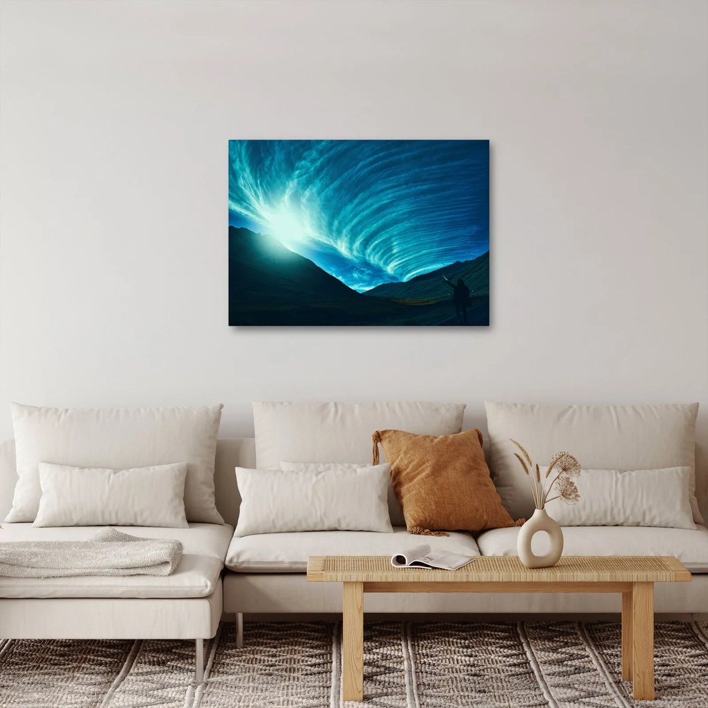 Kép - Hullám a felhőkből (70x50 cm)