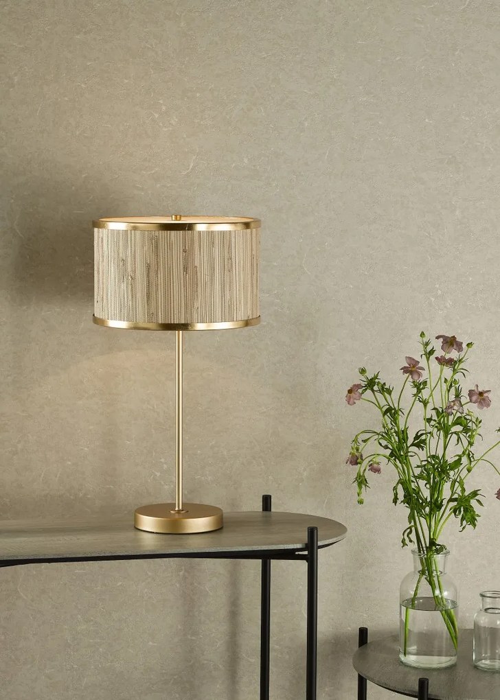 Dar Lighting glamour modern asztali lámpa fenella arany darfen4235