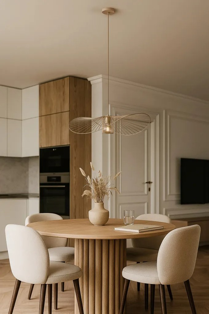 KAJA KP-21_MINI_BEZ MINI BEZ Modern Függesztett Lámpa Bézs E27 IP20