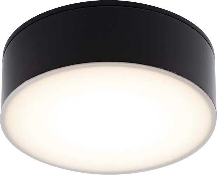 ANTIGO 8056 TOTTORI Ernyős Mennyezeti Lámpa Fekete LED IP44