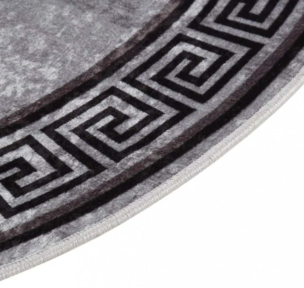 többszínű csúszásmentes mosható szőnyeg φ120 cm