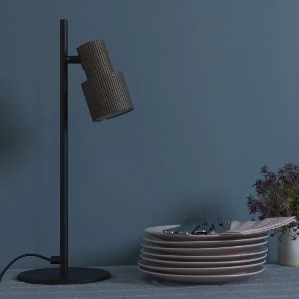 Brilliant - Asztali lámpa CADIZ 1xGU10/10W/230V bronz