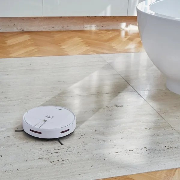 Niceboy ION Charles i4 - Intelligens robotporszívó 2in1 4400 mAh Wi-Fi fehér + távirányító