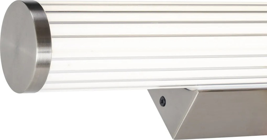 Retro fali lámpa antracit 40,4 cm LED-del IP44 - Coco