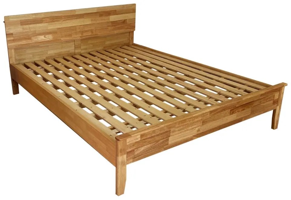 Franciaágy 160 cm Novedades (természetes) (ágyráccsal). 1116426