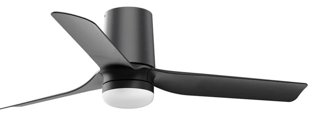 FARO 33834WT-1TW-LED Dimmelhető ventilátor MINI PUNT TUB S 10W/230V fekete átm. 90 cm WT + távirányító