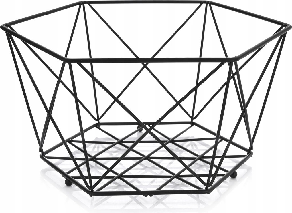 Gyümölcskosár Decor 29 CM Fekete Ambition