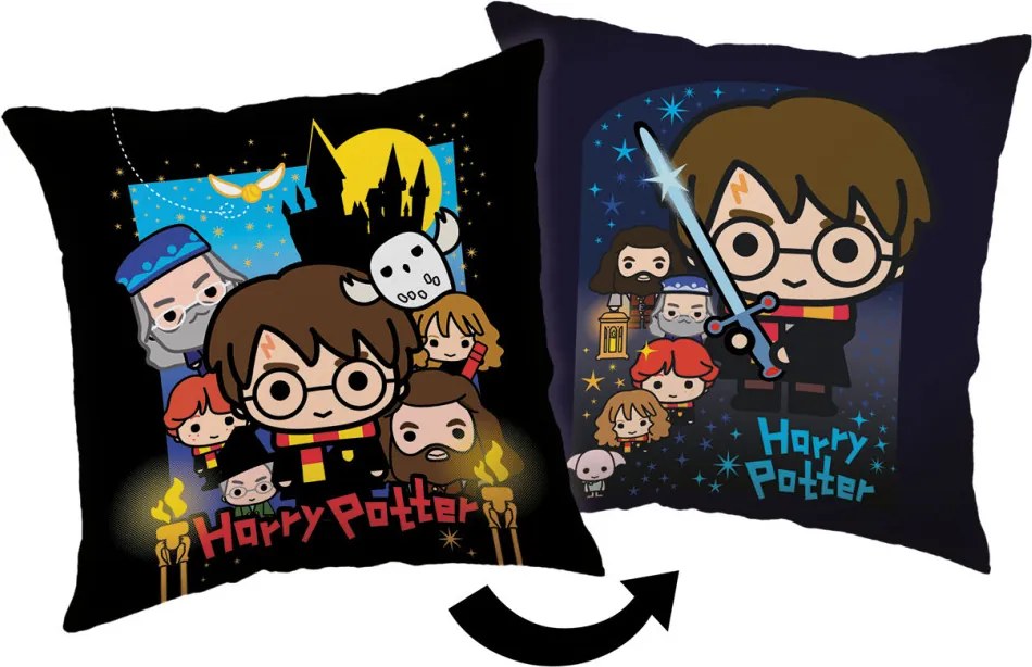 Harry Potter Friends párna, díszpárna 40x40 cm
