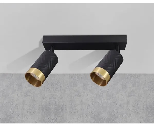 Spotlámpa ARRAS 2xGU10/10W/230V fekete