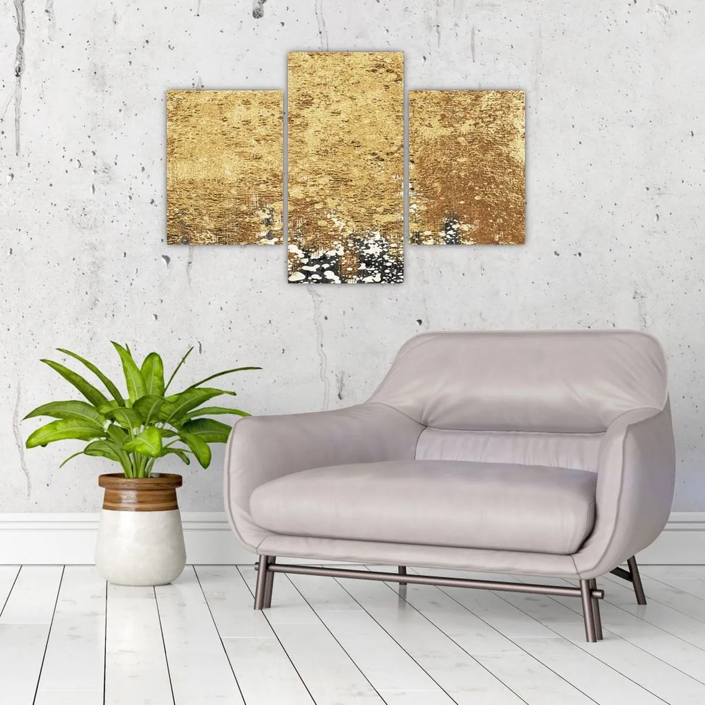 Kép - Arany szerkezet N⁰3 (90x60 cm)