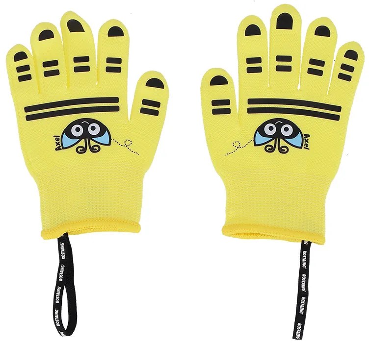 Méhecskés gyerek kertész kesztyű, 9,7 x 18,5 cm