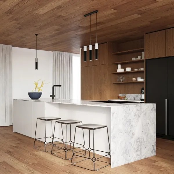 Sollux SL.0650 - BORGIO 1xGU10/40W/230V beton/fekete fém lógólámpa