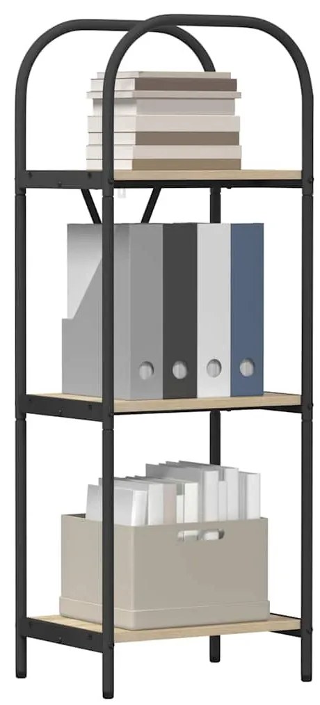 Könyvespolc sonoma tölgy 40 x 30 x 109 cm Faanyag