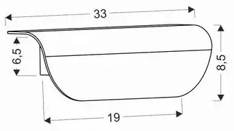LED Kültéri fali lámpa LED/12W/230V IP65 fekete