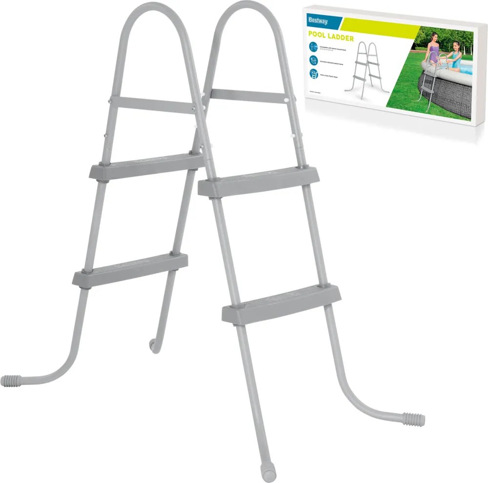 Fém létra úszómedencékhez 84 cm Bestway 58430