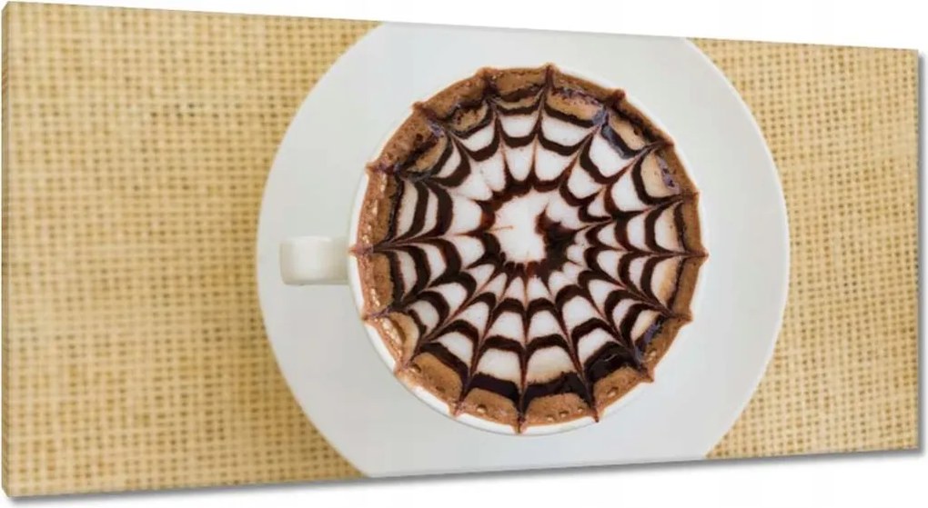 Vászonkép 115x55 Kávé Barista Minták