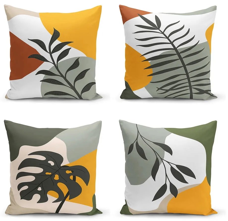 Párnahuzat szett 4 db-os 43x43 cm - Minimalist Cushion Covers