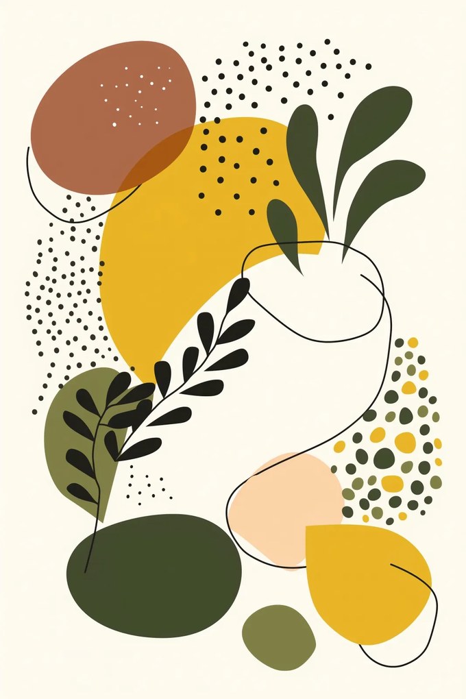 Poszter 20x30cm Botanikai impressziók