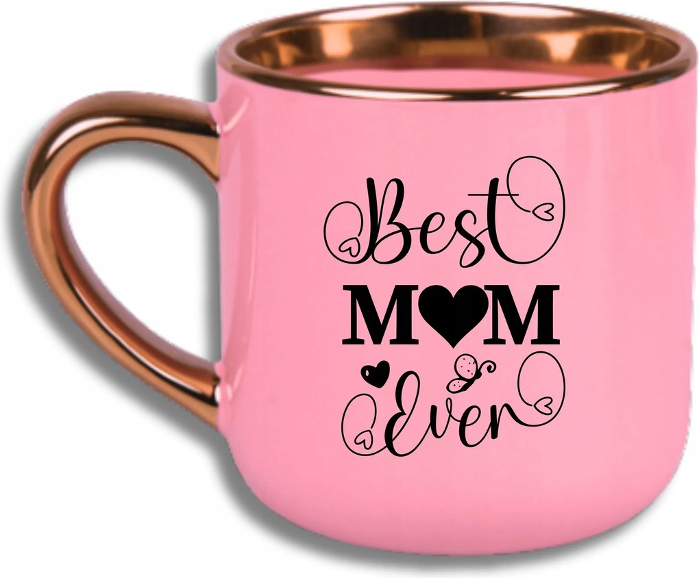 Bögre Rózsaszín Elegant Nagy Best Mom Ever