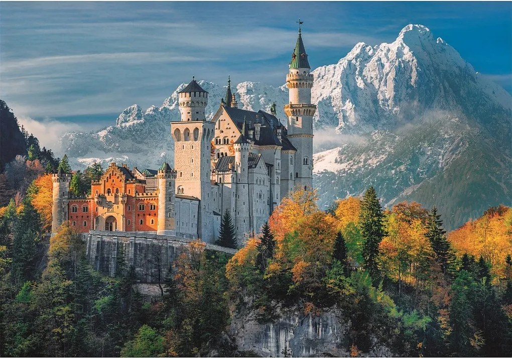 Németország Neuschwantein 500 db-os Compact puzzle Clementoni