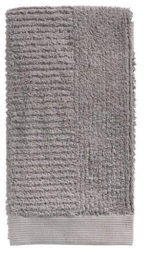 Classic szürkésbarna pamut törölköző, 50 x 100 cm - Zone