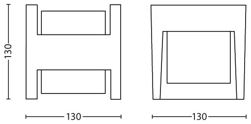 Philips 16459/93/16 - LED Kültéri lámpa MYGARDEN ARBOUR LED/4,5W/230V IP44
