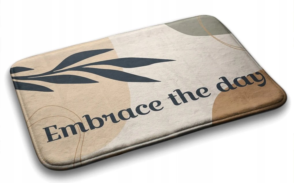 Soft Plant Leaf fürdőszobai szőnyeg 90x60 cm