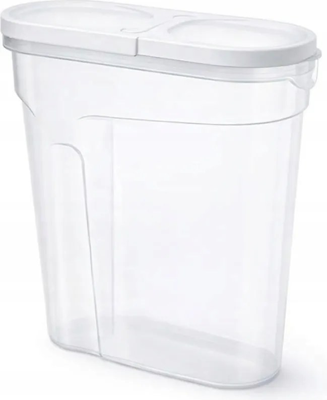 Ömlesztettáru Tároló Jagiełło Matt 4L Légmentesen Záródó Átlátszó