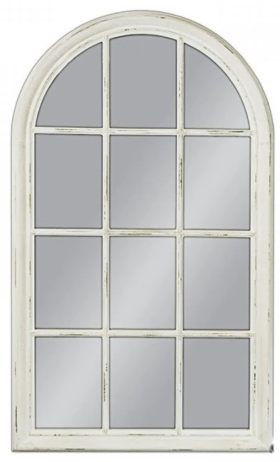 Mila tükör fehér színű fa kerettel 80x135cm