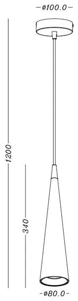 Lámpa Mennyezeti lámpatest EVI, 4410, AC220-240V, 50/60 Hz, GU10, max.40W , IP20, alumínium, egyes, fekete