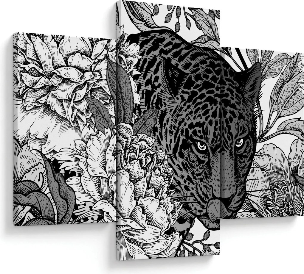 Kép - Egzotikus kert (90x60 cm)