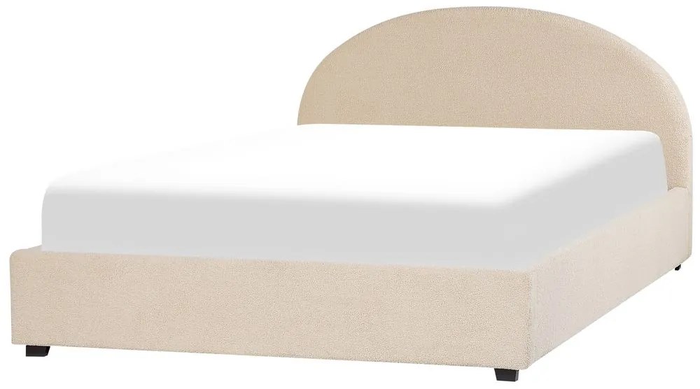 Franciaágy 160 cm Vissarion (szürke) (ágyráccsal és tárolóhellyel). 1076343