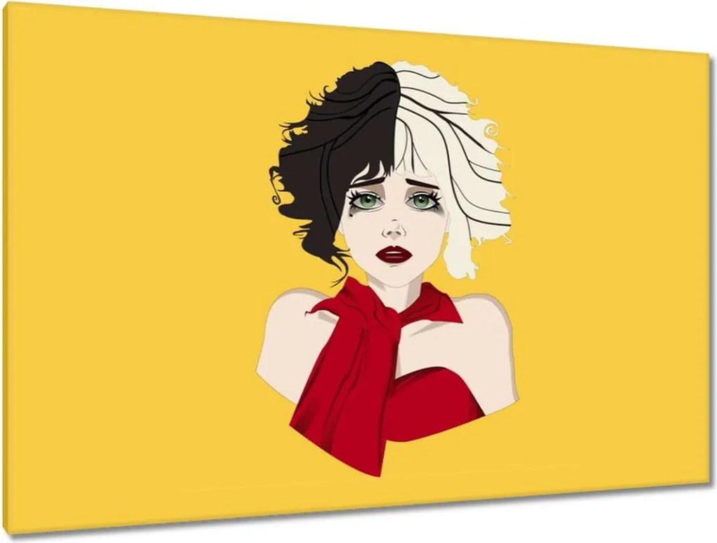 Festmények 120x80 Az öreg boszorkány Machocha